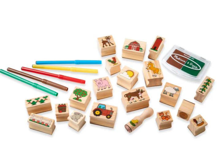 Melissa & Doug - Stamp-a-Scene Farm