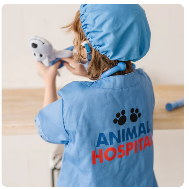 Melissa & Doug - Veterinarian Role Play Costume Set