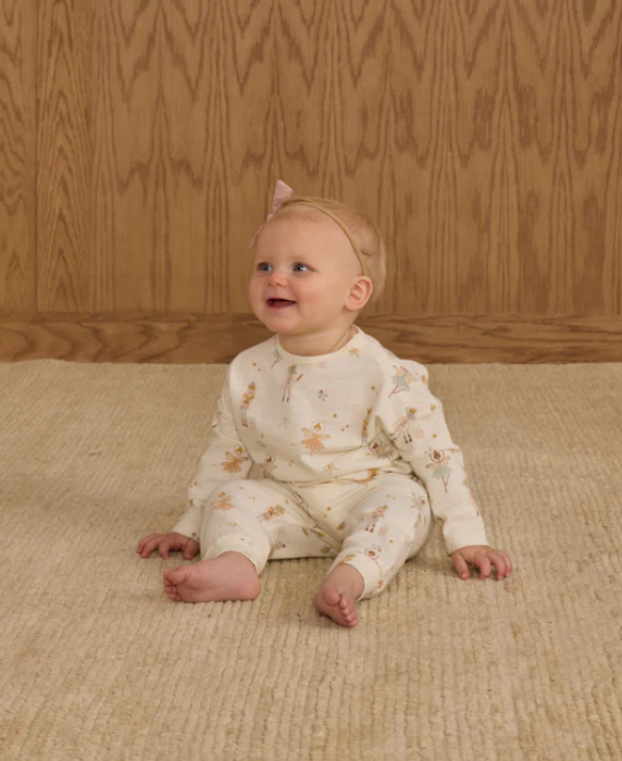 Rylee + Cru - Long Sleeve Tee + Pant Set || Nutcracker