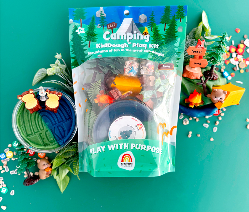 Earth Grown KidDoughs (KidDoughs by EGKD) - Camping KidDough Play Kit