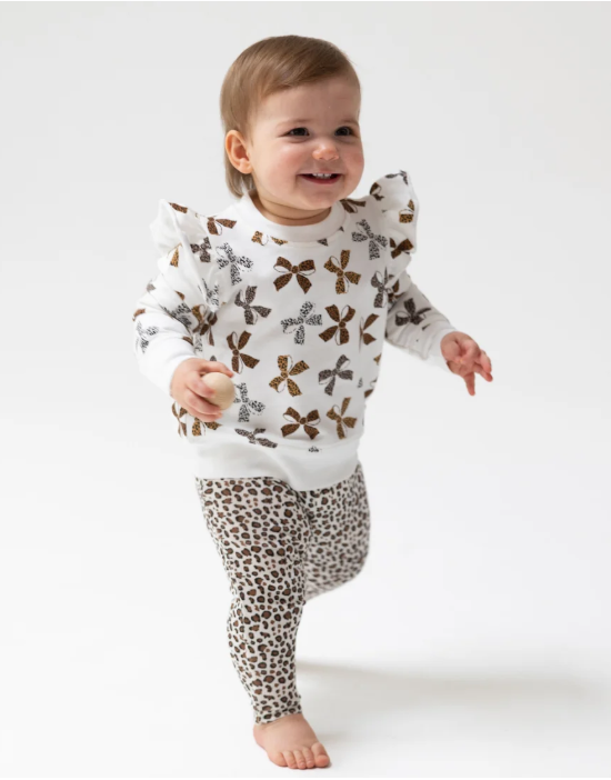 Angel Dear - Leopard Rib Legging