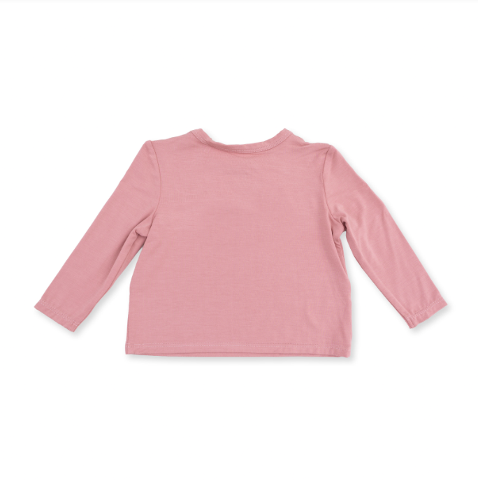 Angel Dear - Solid Rose Tan Long Sleeve Shirt