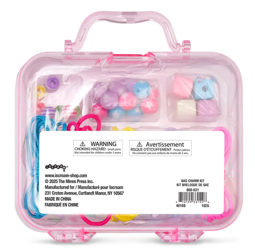 Iscream Besties Bag Charm Bead Kit