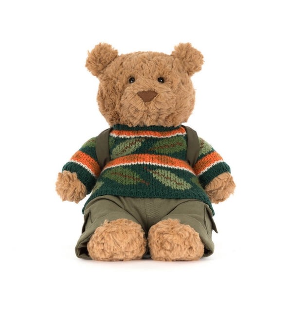 Jellycat - Bartholomew Bear Hiking Outfit (limit 1)