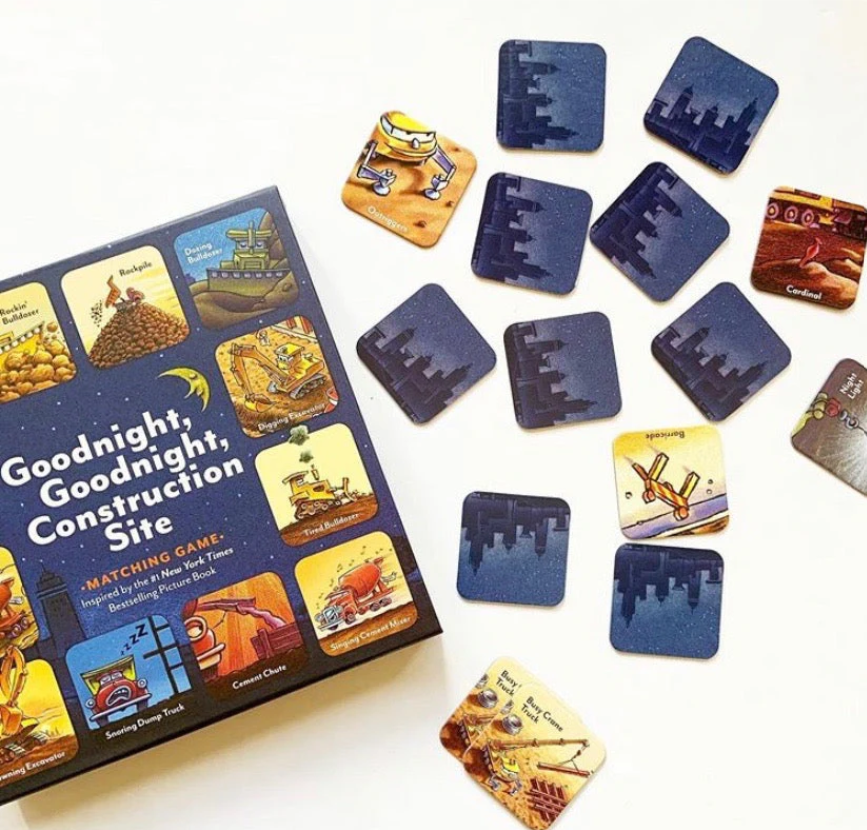 Chronicle Books - Goodnight, Goodnight, Construction Site Matching Game