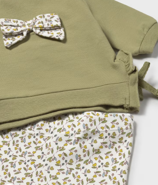 Mayoral - 2 Piece Legging Set - Flower Pant