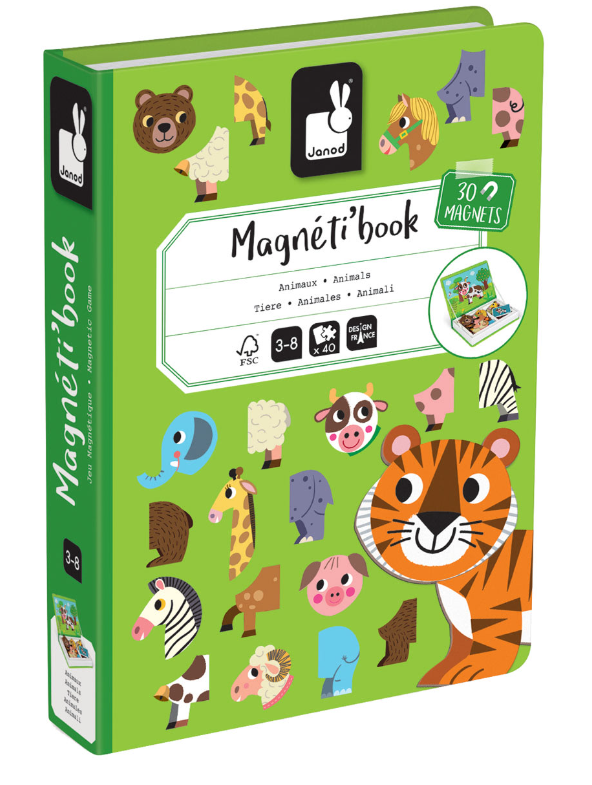 Janod - Animals Magneti'Book