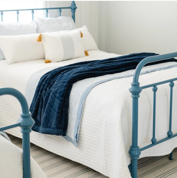 Saranoni - LUSH TODDLER BLANKETS: Navy