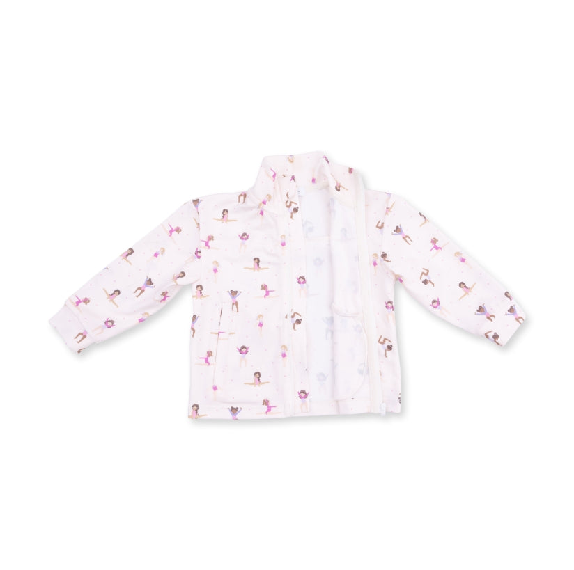 Angel Dear - Tiny Tumblers Activewear - Mock Neck Active Jacket