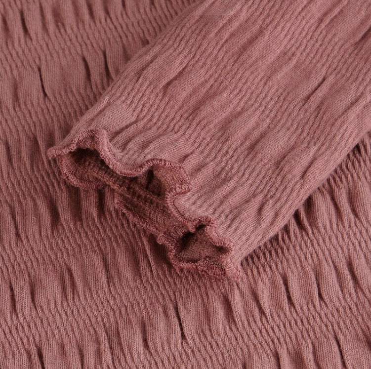 Minymo - Long Sleeve T-Shirt (Burlwood)