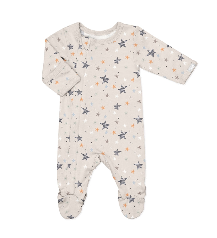 Coccoli - Stars Modal Zipper Footie