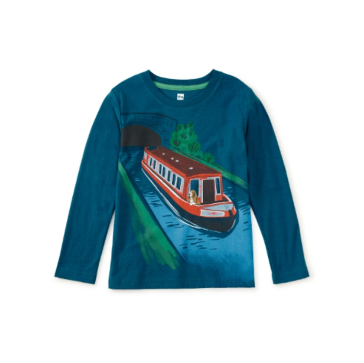 Tea Collection - Dog on a Boat Graphic Tee