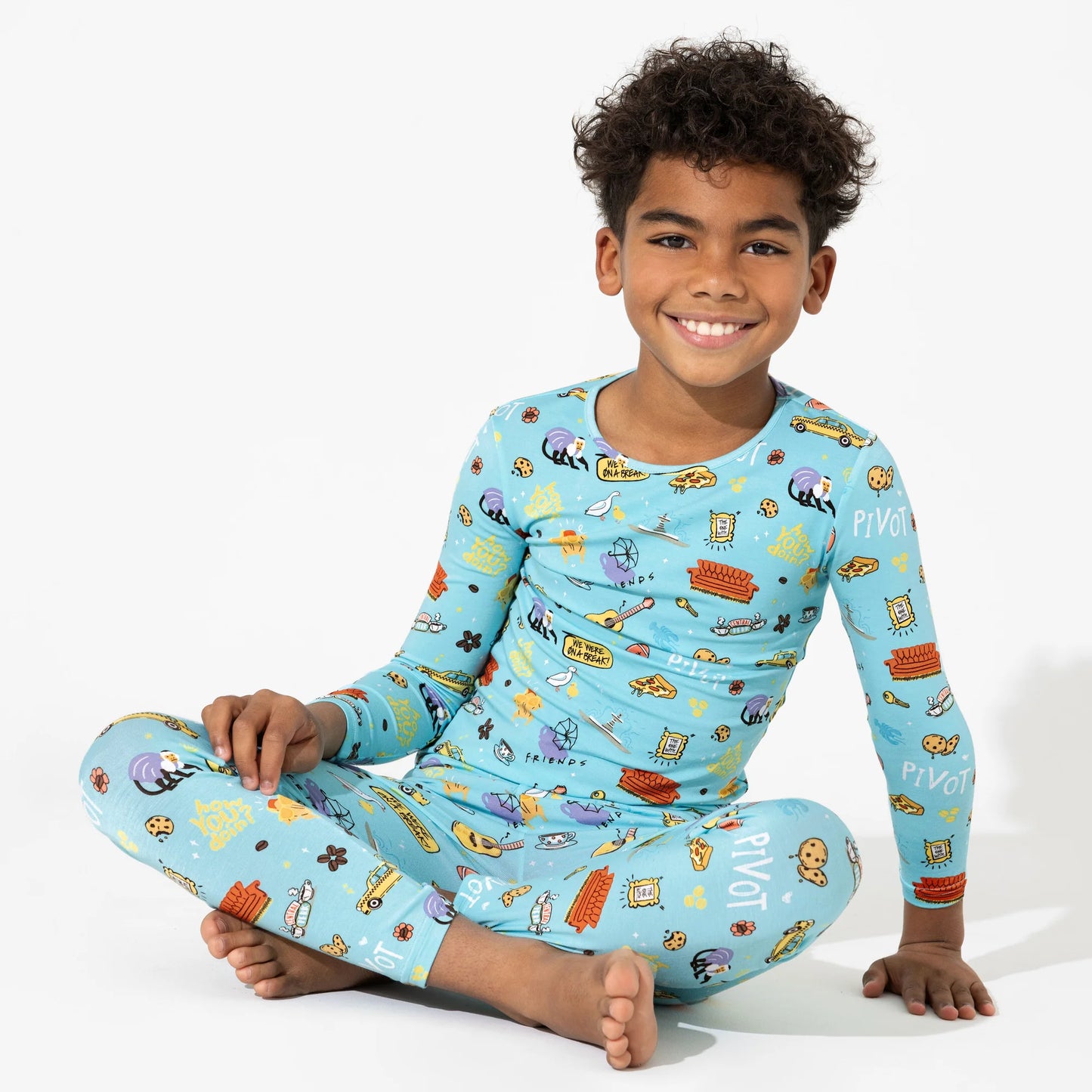 Bellabu Bear - Friends Bamboo Kids Pajamas