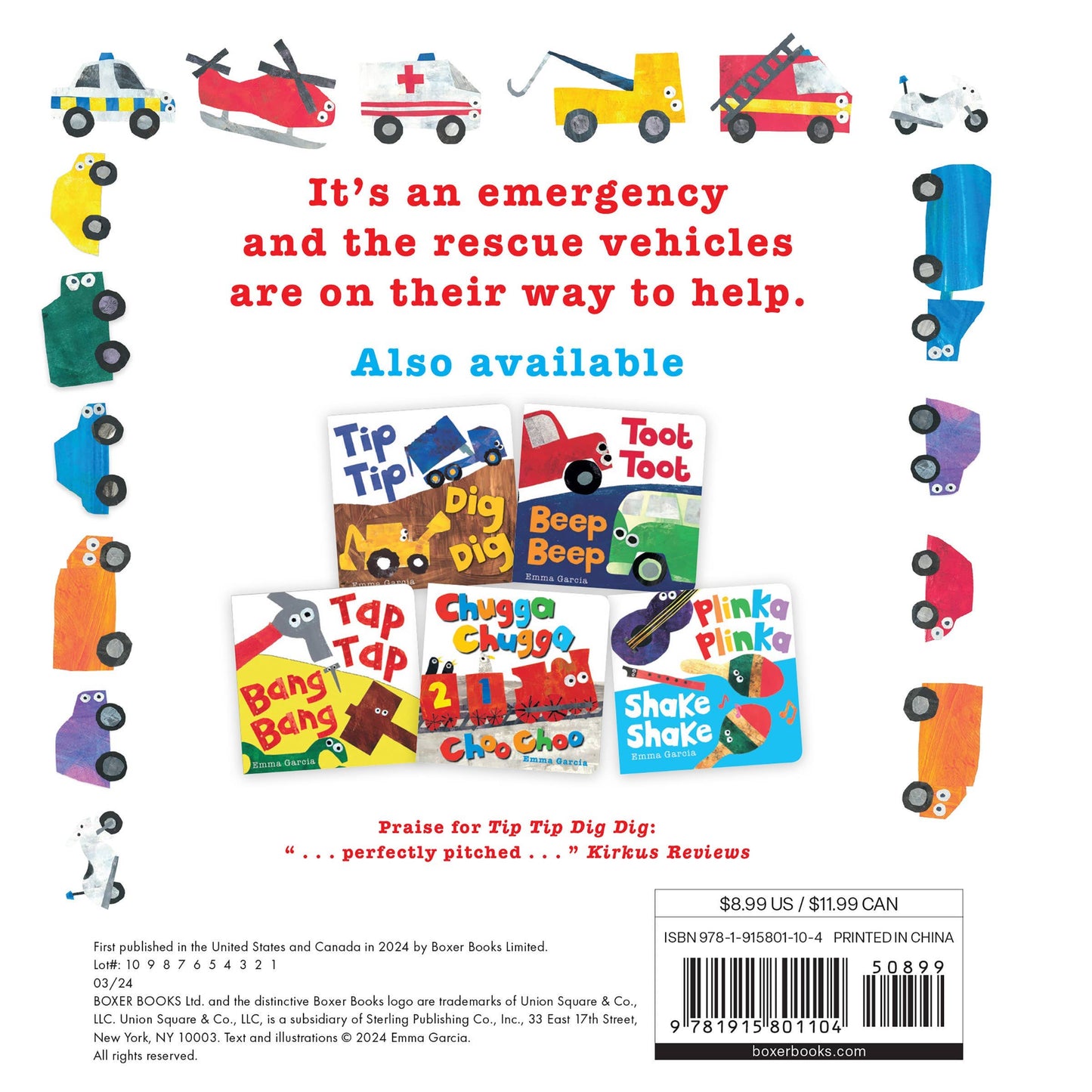 Hachette Book Group - Honk Honk, Woo Woo - Book by Emma Garcia