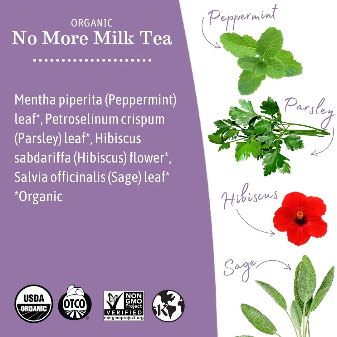 Earth Mama Organics - Organic No More Milk Tea