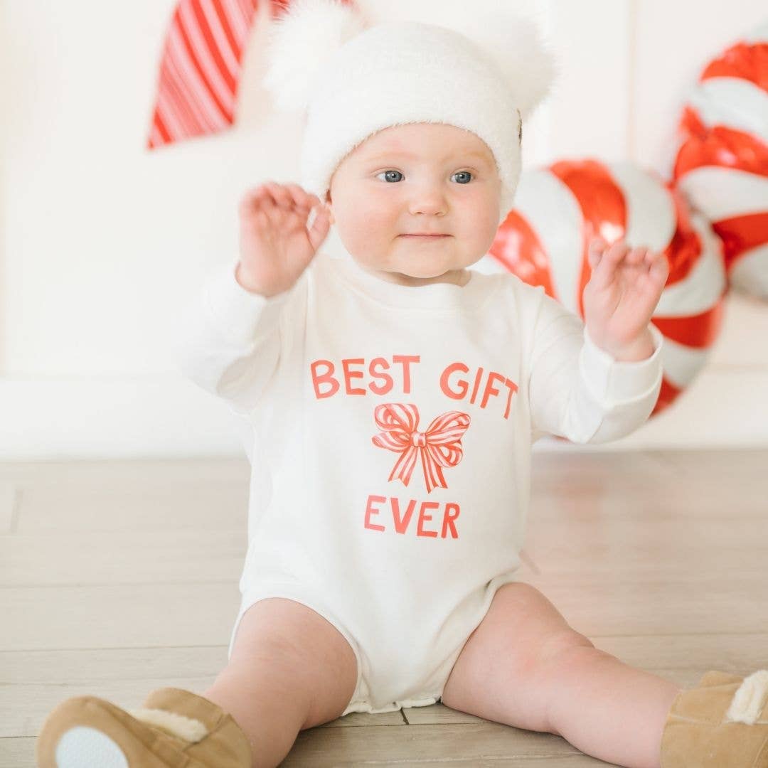 Sweet Wink - Best Gift Ever Christmas Long Sleeve Romper