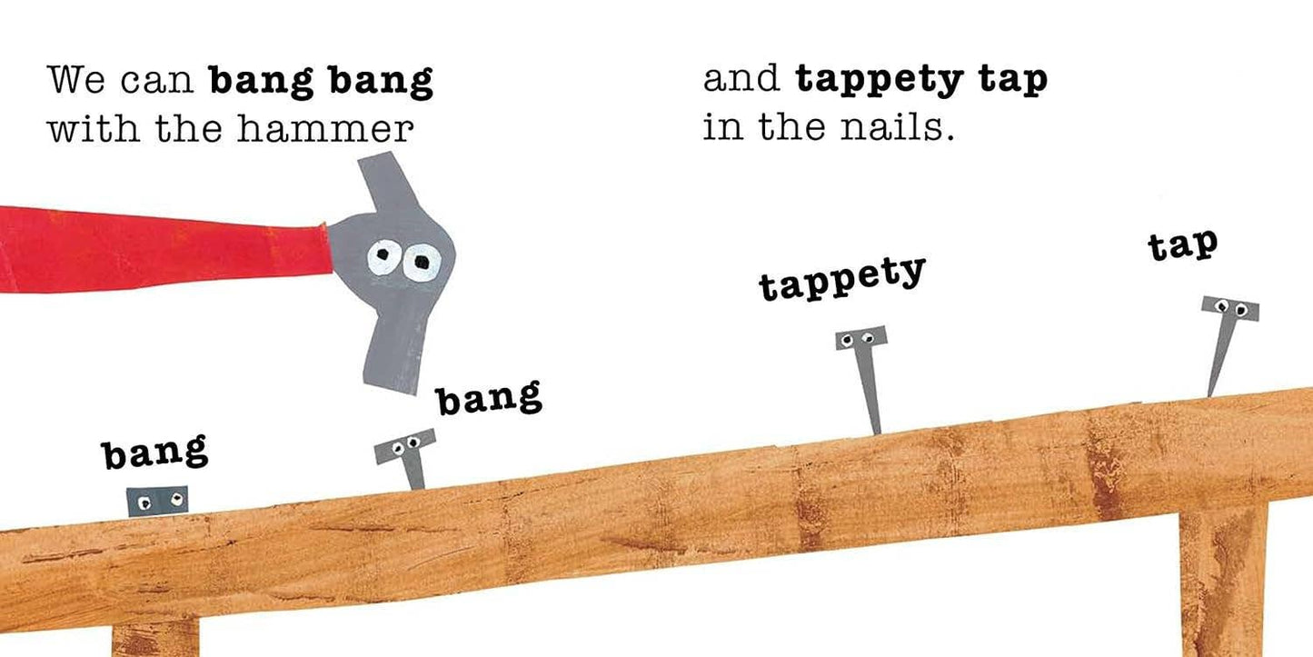 Hachette Book Group - Tap Tap, Bang Bang- Book (All About Sounds series by Emma Garcia)
