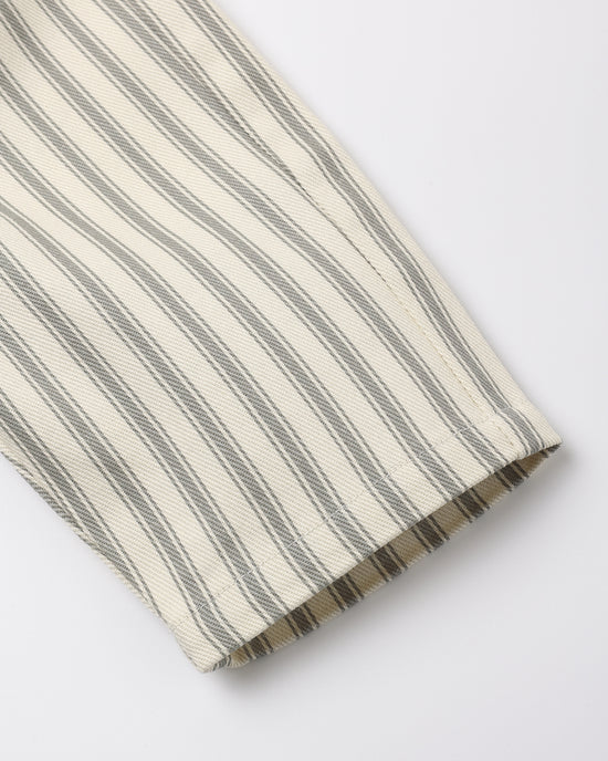 Quincy Mae - Grayson Pant || Laurel Pinstripe
