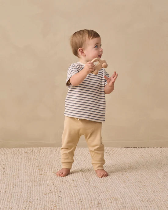 Quincy Mae - Drawstring Pant || Butterscotch