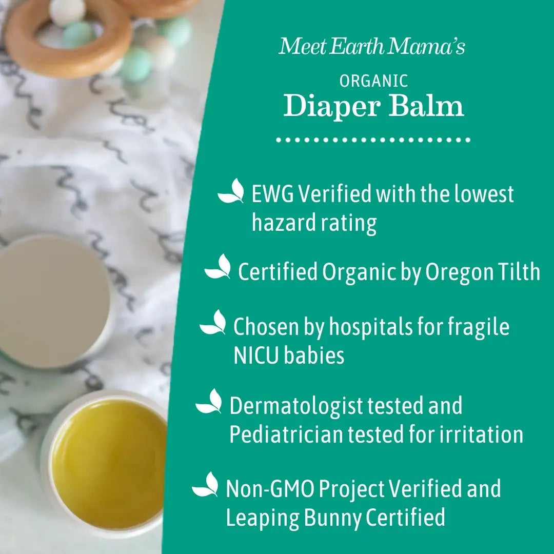 Earth Mama Organics - Organic Diaper Balm (2oz)
