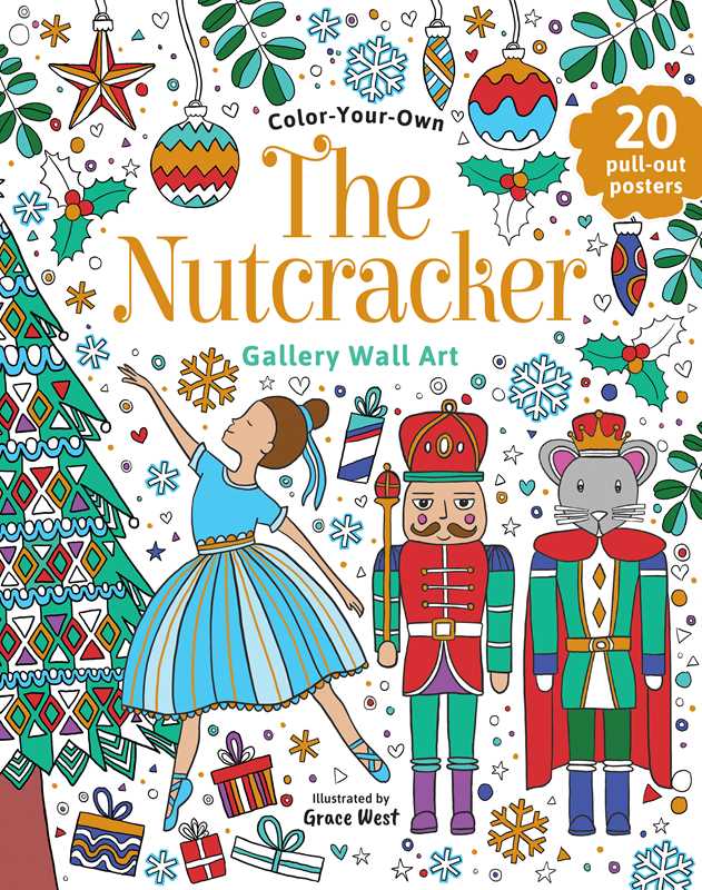 Simon & Schuster - Nutcracker: Coloring Book Pull Out Poster by: Paperback; 40 pages / English