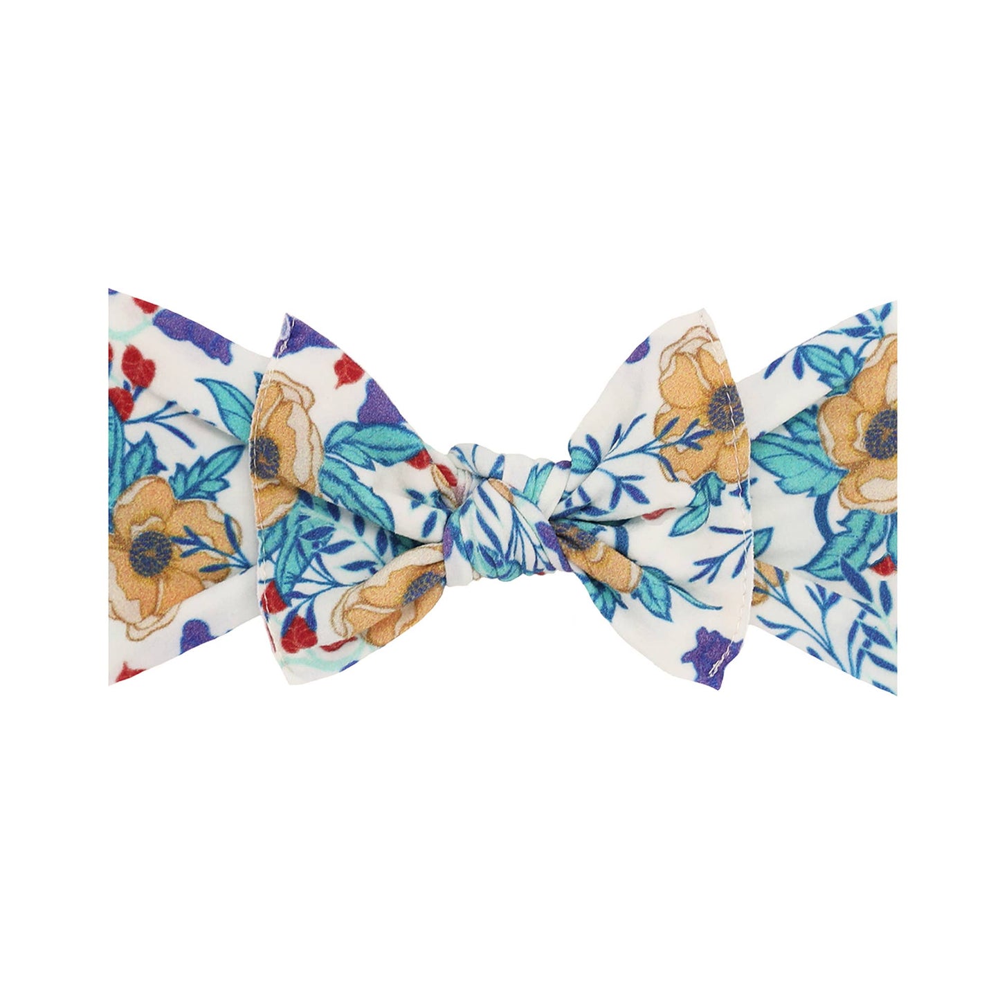 Baby Bling Bows - Baby Bling® Printed Knot soft nylon headband: Delilah
