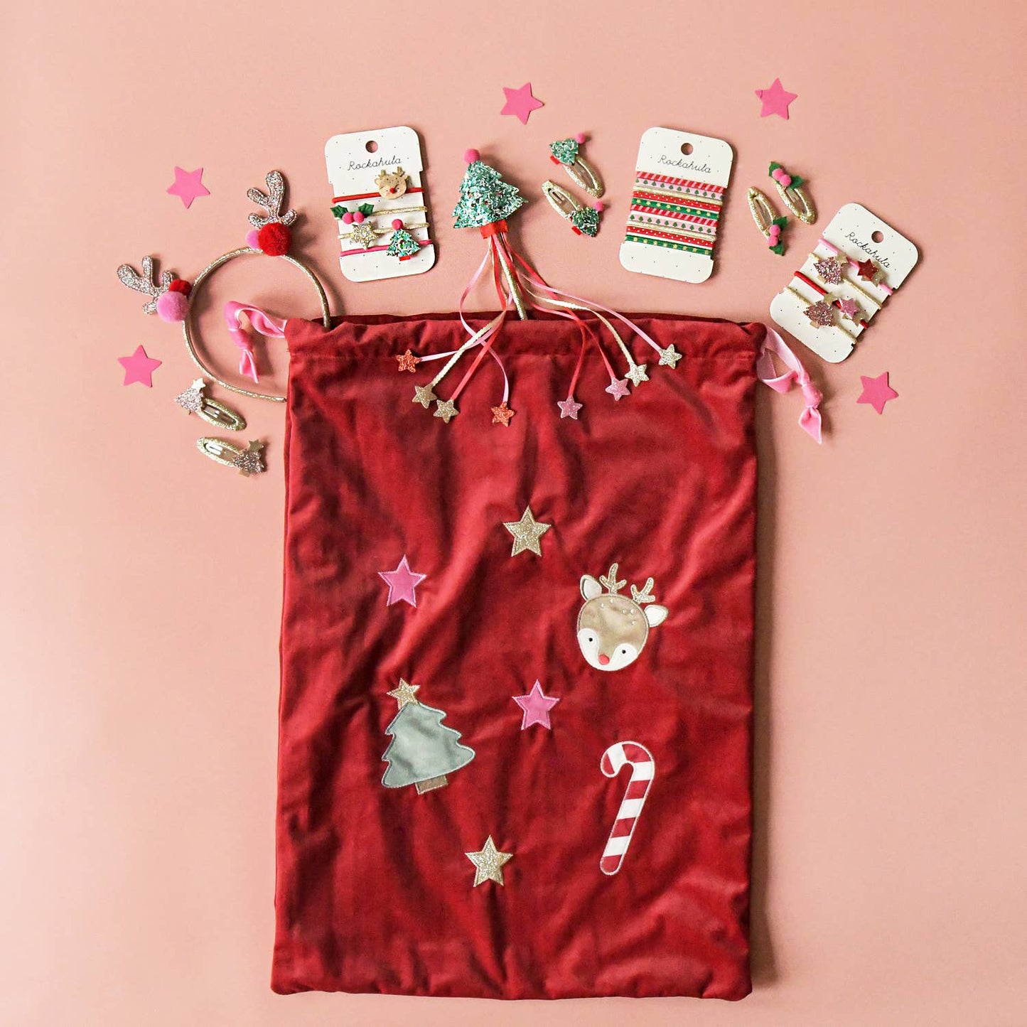 Rockahula Kids - Christmas Tree Glitter Clips