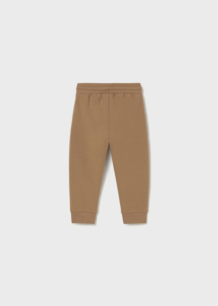 Mayoral - Caramel Cuffed Fleece Bottoms