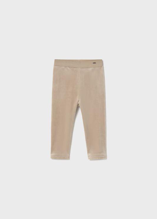 Mayoral - Basic Velvet Leggings - Toffee