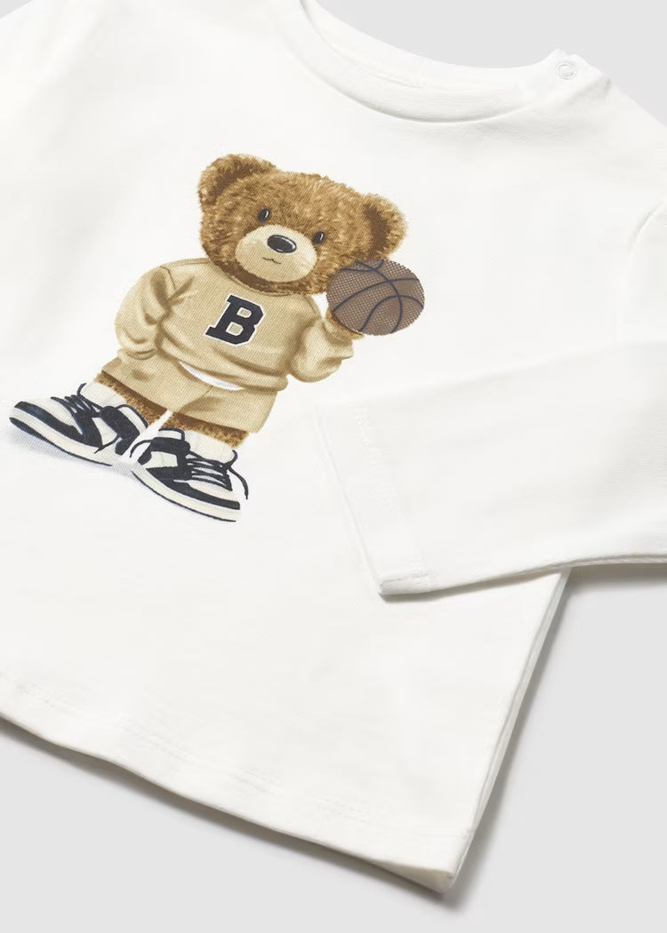 Mayoral - Basketball Bear L/S Shirt