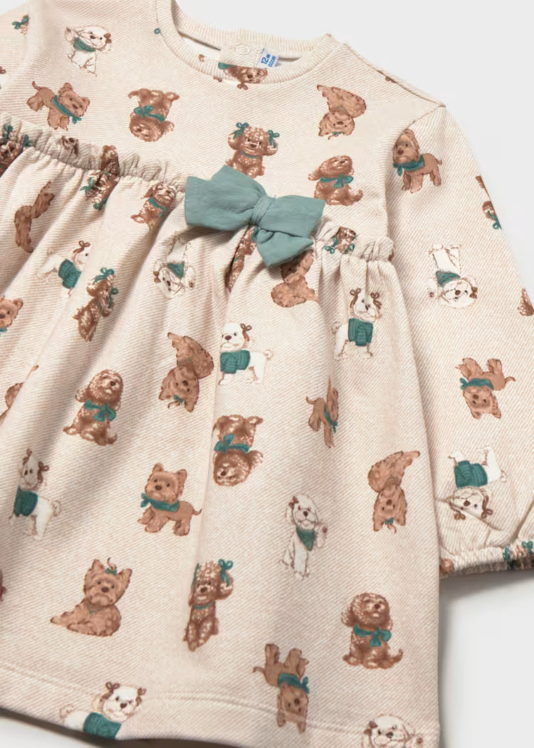 Mayoral - Dog Printed Dress (2938)
