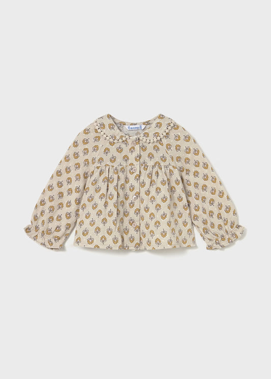 Mayoral - Chiffon Blouse - Honey