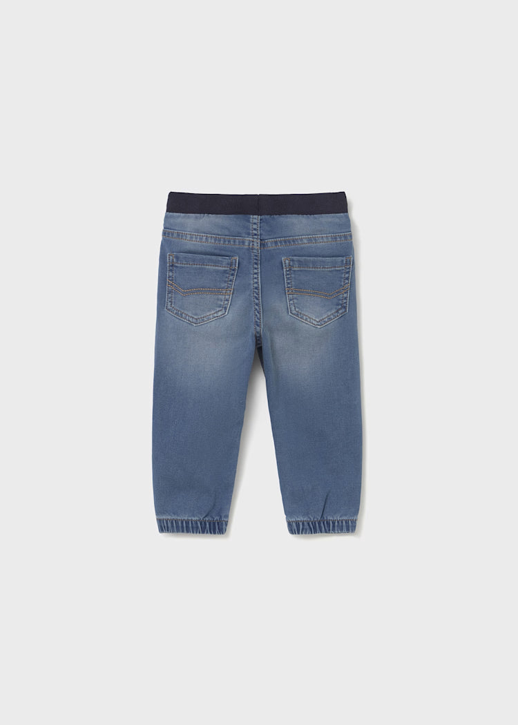 Mayoral - Soft Denim Jogger Pants