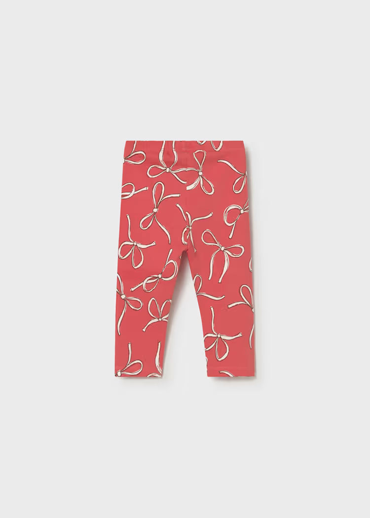 Mayoral - Bow Printed Leggings