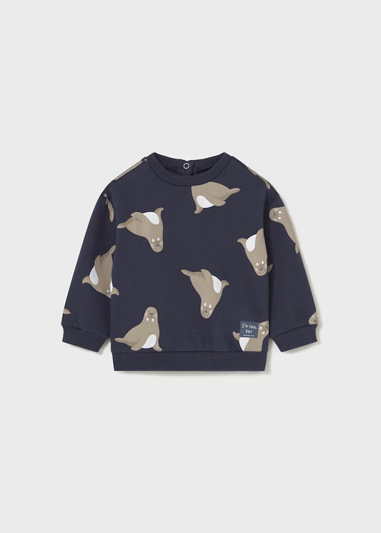 Mayoral - Walrus Printed Pullover (2417)