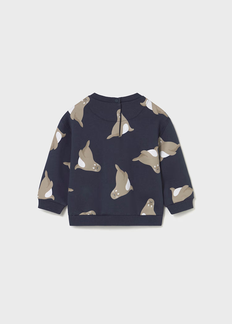 Mayoral - Walrus Printed Pullover