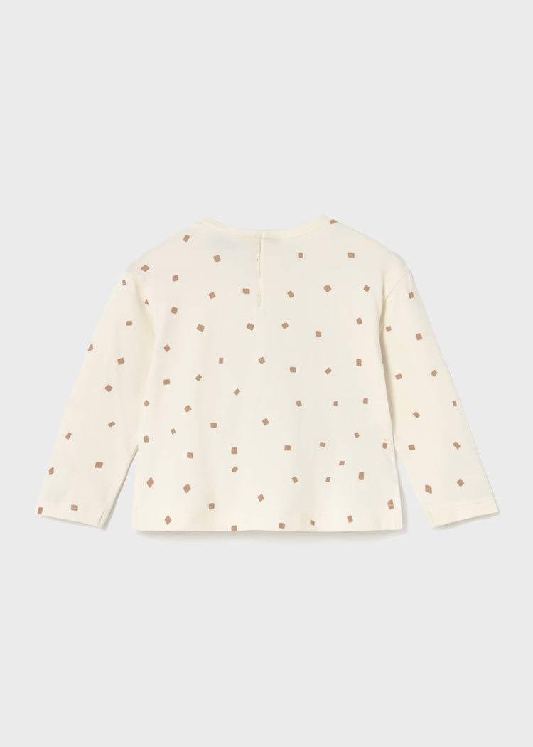 Mayoral - Bear Printed L/S T-Shirt