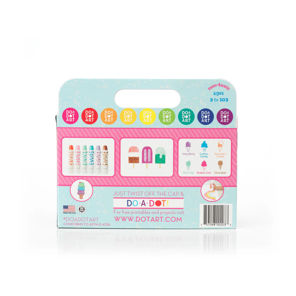 Do-A-Dot-Art - Scented Ice Cream Dreams Dot Markers 6pk