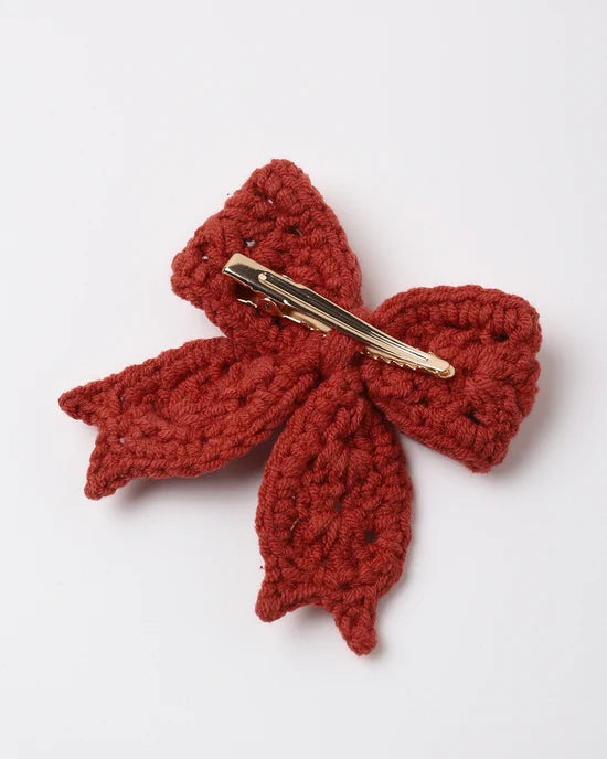 Quincy Mae - Crochet Bow || Redwood