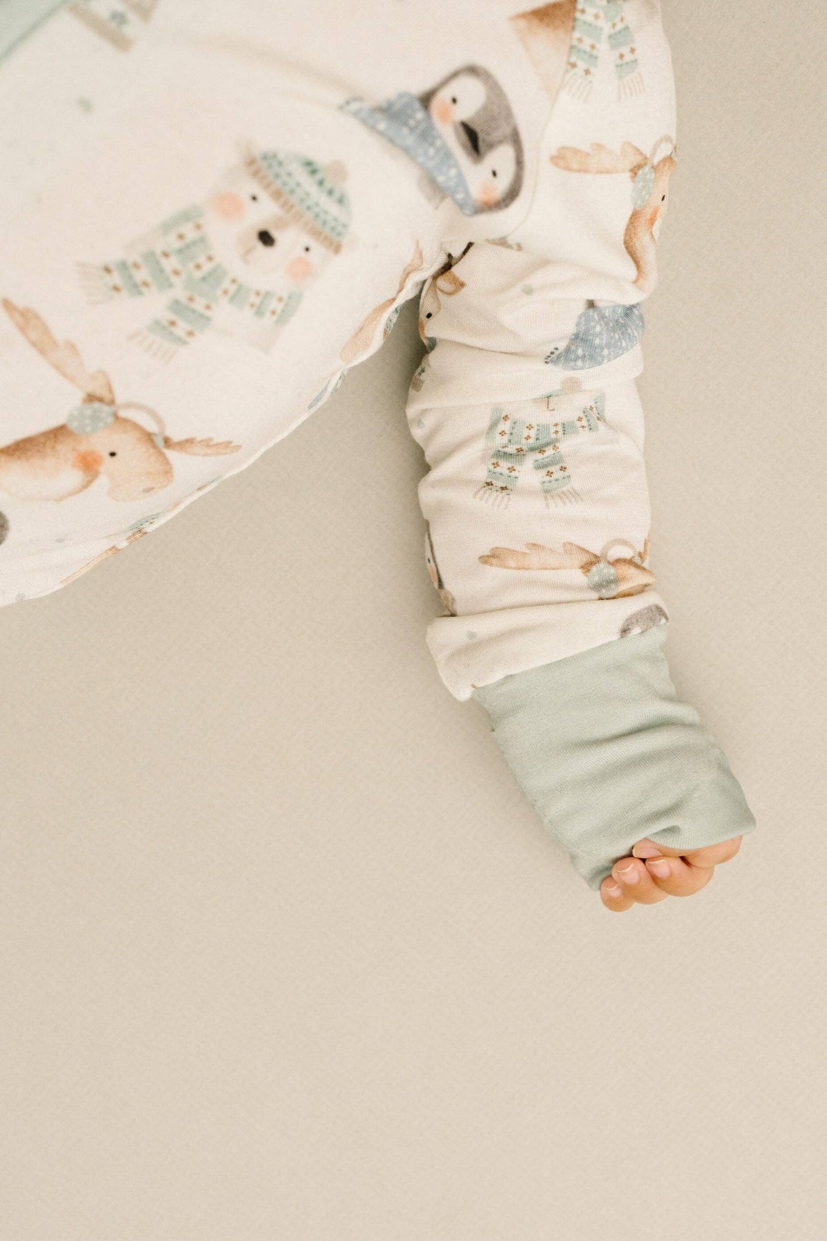 Little One Shop - Frosty Friends Bamboo Sleeper PJ