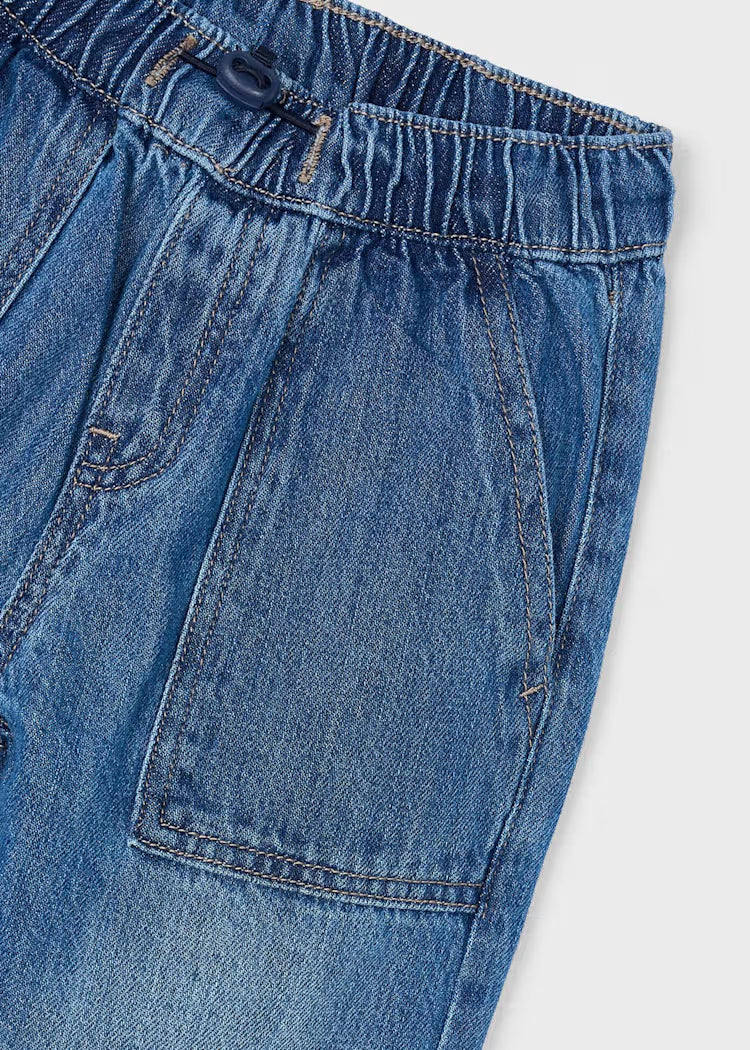 Mayoral - Parachute Medium Denim Pants
