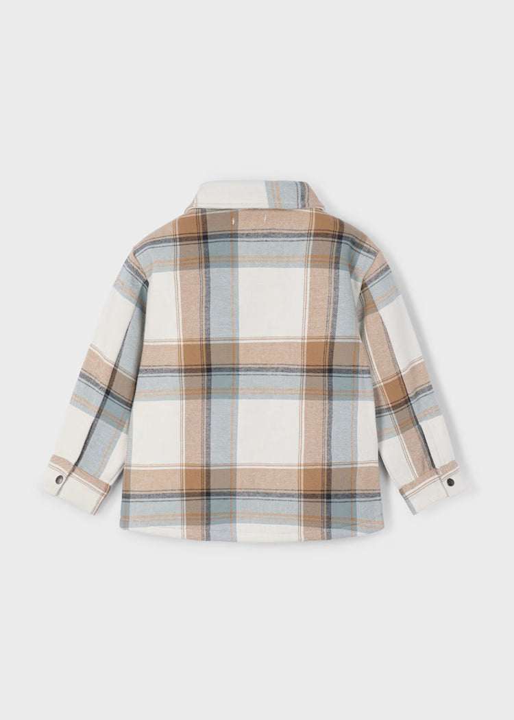 Mayoral - Check Zip Jacket