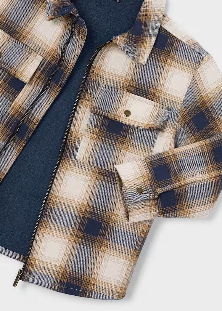 Mayoral - Check Zip Jacket (4466)