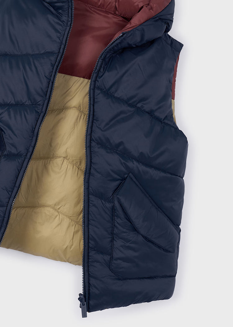 Mayoral - Hooded Reversible Vest