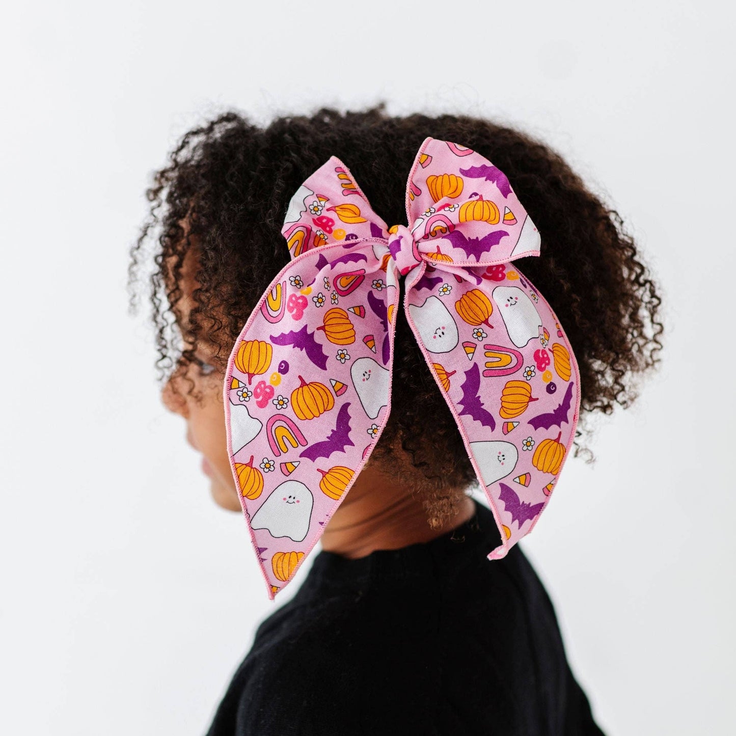 Baby Bling Bows - BIG BELLE CLIP: ghost girlie