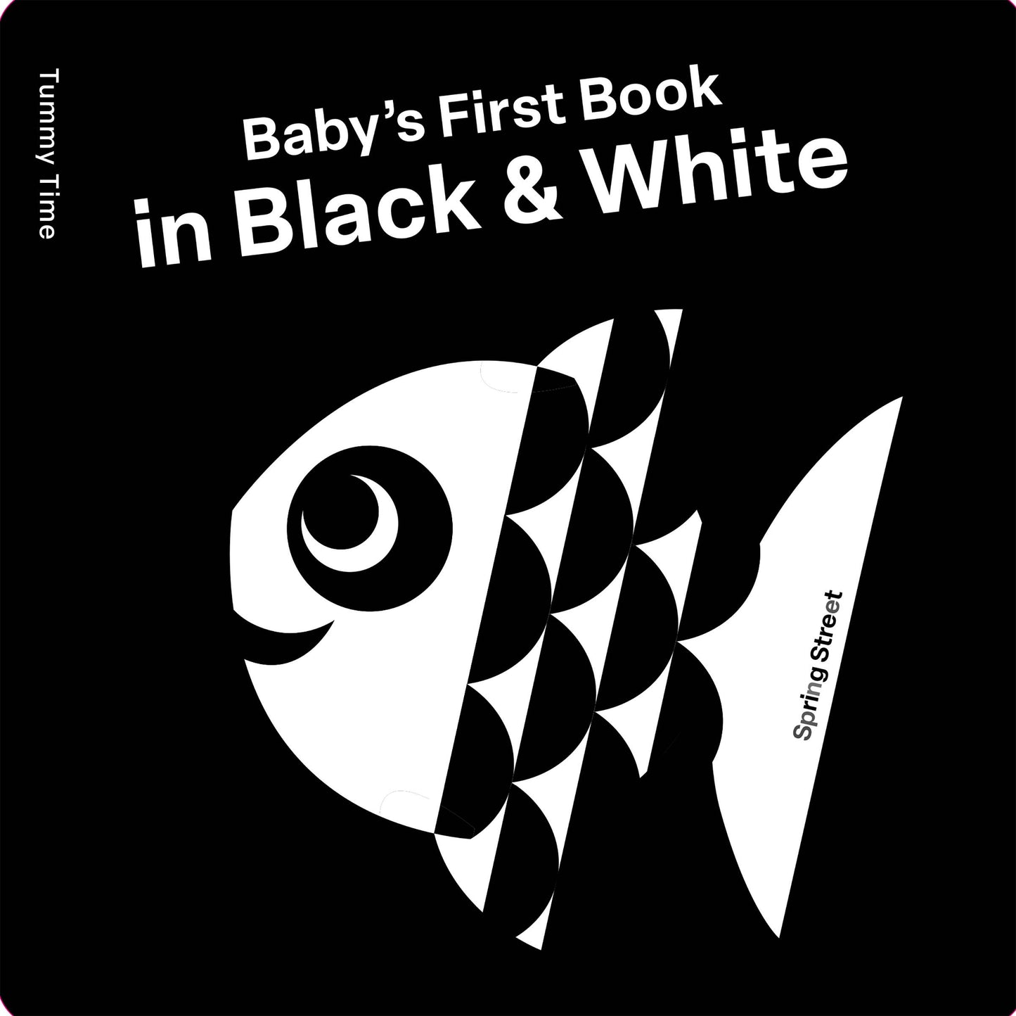 Hachette Book Group - Spring Street Tummy Time: Baby's First Book in Black & White Book