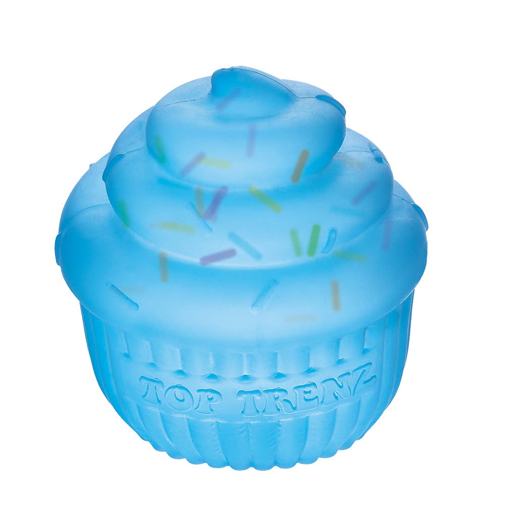 Top Trenz Inc - Super Duper Sugar Squisher Toy - Sprinkle Filled Cupcakes (limit 1)