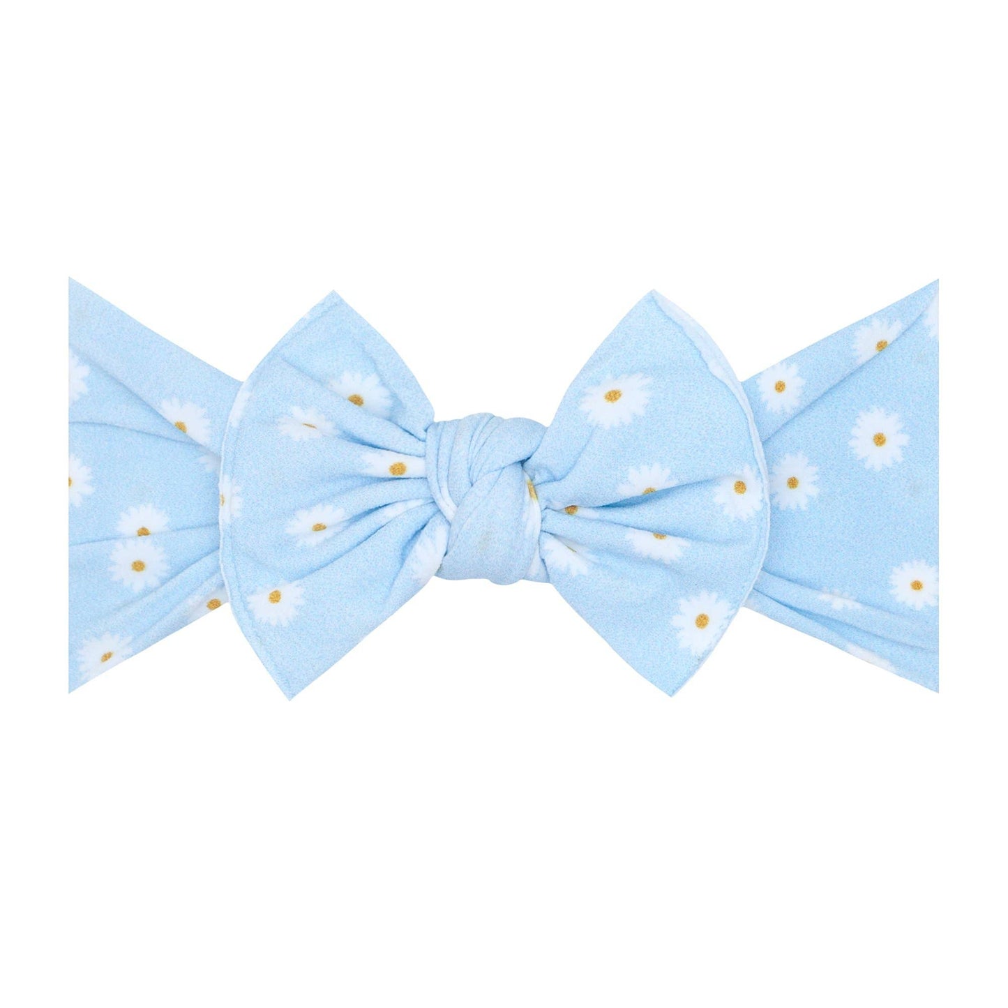 Baby Bling Bows - Baby Bling® Printed Knot soft nylon headband: Delilah