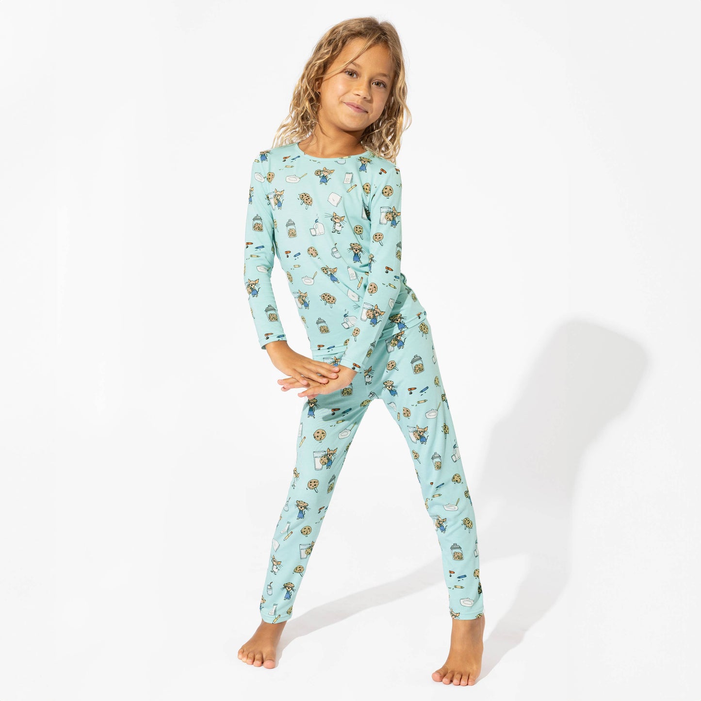Bellabu Bear - If You Give a Mouse a Cookie Bamboo Kids Pajamas