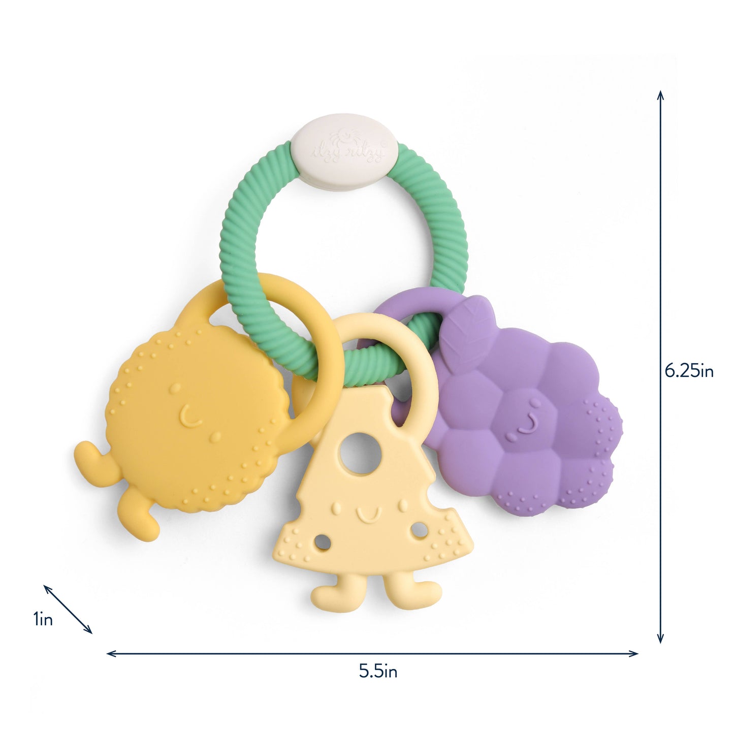 Itzy Ritzy - Itzy Trio™ Multi-textured Silicone Teether Charcuterie